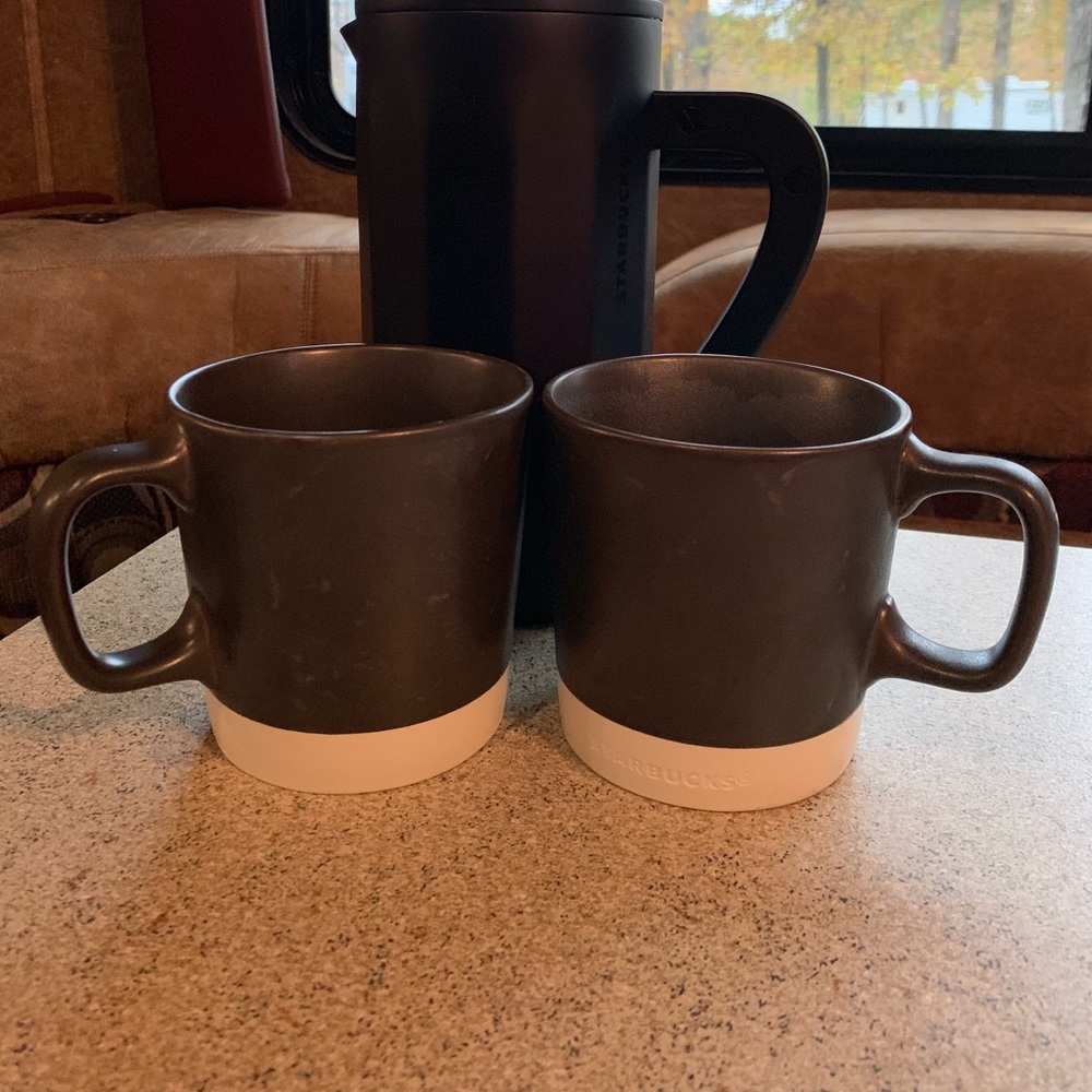 Starbucks Two-toned mugs (Set of 2)